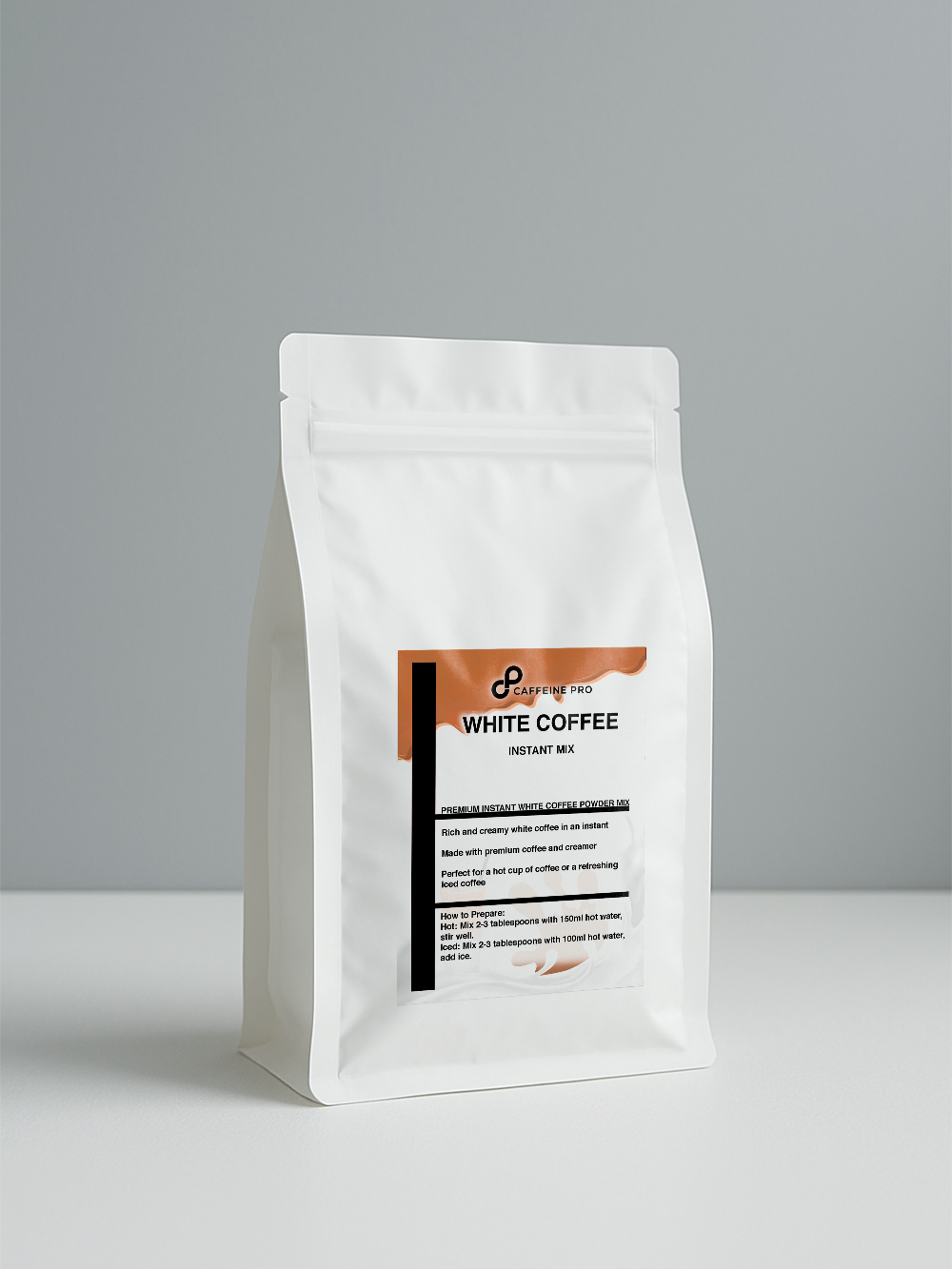 white coffee instant mix 250g
