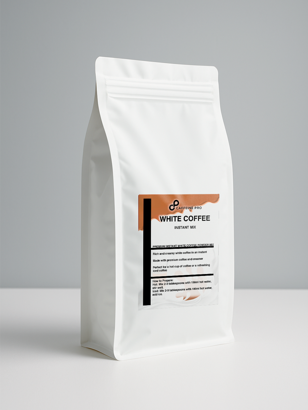 white coffee instant mix 500g