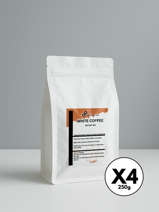 white coffee instant mix 250g 4 packs