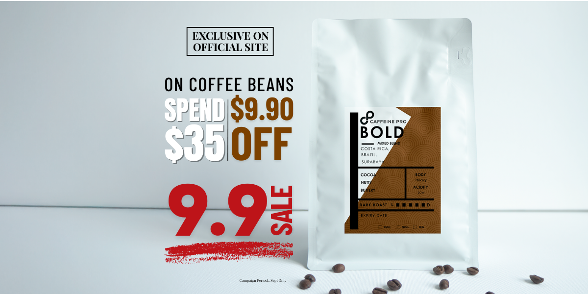 BOLD coffee bean promo