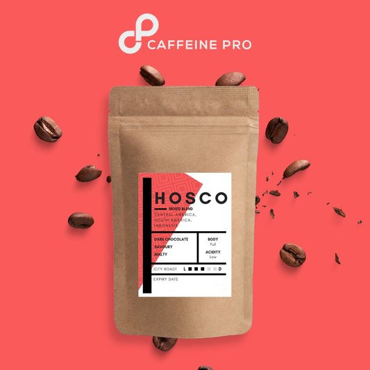 HOSCO Blend | Mixed Blend Coffee Beans - Dark Chocolate, Savory, Malty, Low Acidity, Full Body