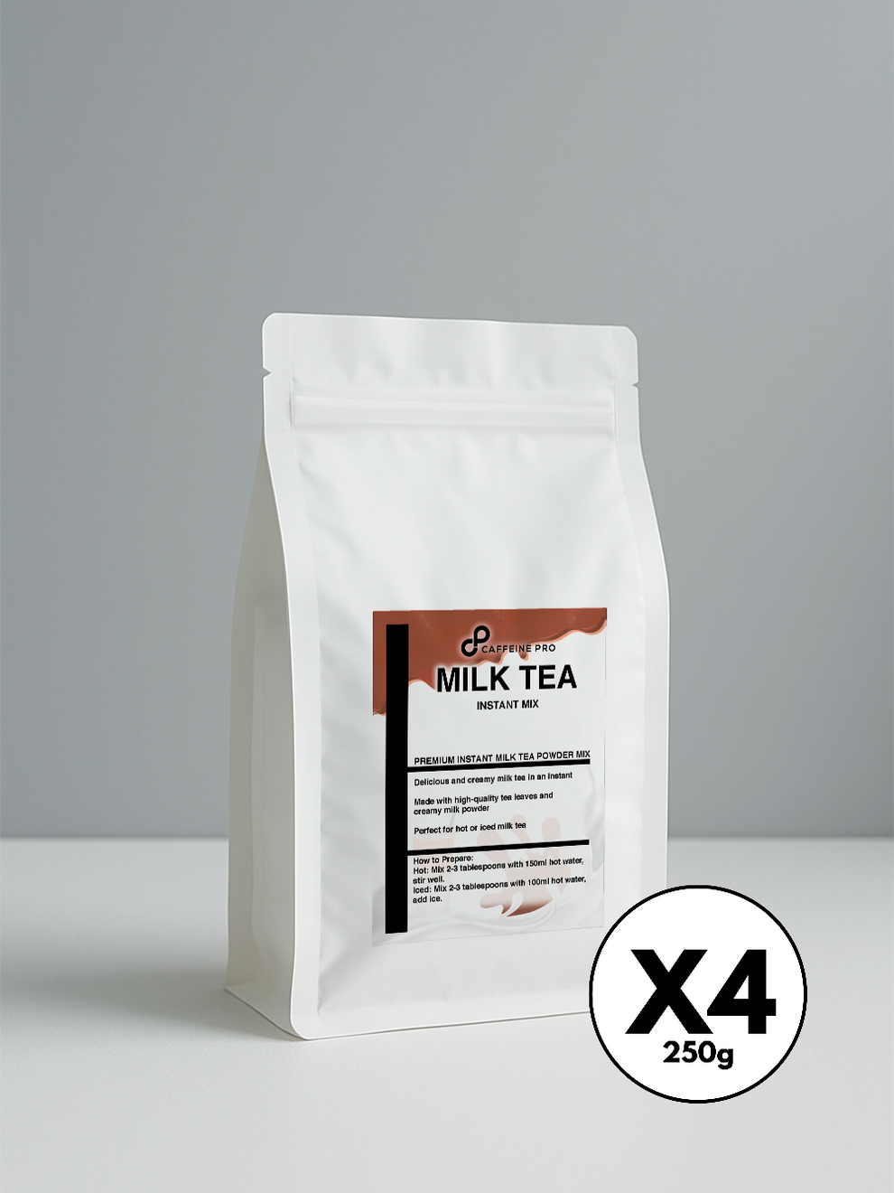 Instant Mix | Milk Tea - Rich Tea Flavor & Creamy Smooth Finish | Hot ...