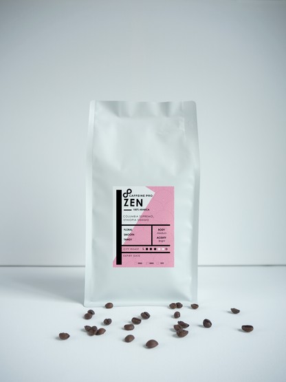 zen 500g coffee bean floral smooth tangy